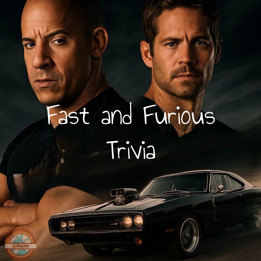 Fast and Furious Trivia:  The best Quarter Mile Race 🚗🔥